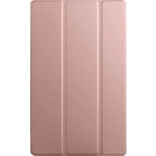 Aslanoğlu Store Lenovo M10 Hd X306F Kılıf Tablet Smart Kılıf - Rose Gold