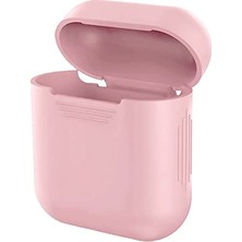 Airpods Uyumlu Açık Pembe Standart Silikon Kılıf