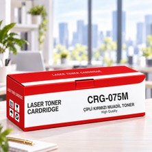 Yugubi Canon CRG-075M Çipli Kırmızı Muadil Toner 1.3k
