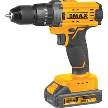 Dmax Akülü Darbeli Matkap Kömürsüz 20V Dmx 3000