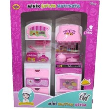Oydaş Oyuncak Ikili Mini Mutfak Seti Çekmeceli ve FIRINLI-2357