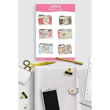 Kamera Sticker, Planlayıcı Sticker, Laptop Sticker