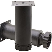 Mobilya Kanepe Baza, Ayağı Ayarlanabilir Siyah, Koltuk Metal Destek, Ayak 12 cm