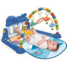 Babycim Balina Piyanolu Oyun Halısı