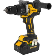 Chattel CHT-4445 Akülü Darbeli Matkap Kömürsüz 21V 4 Ah
