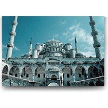 Edirne Selimiye Camii Görseli 45X30 cm Duvar Tablosu