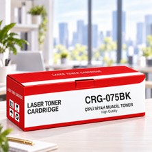 Yugubi Canon CRG-075BK Çipli Siyah Muadil Toner 1.4k