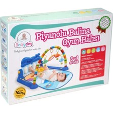 Birlik Oyuncak Babycim Piyanolu Mantar Oyun Halısı 3'ü 1 Arada