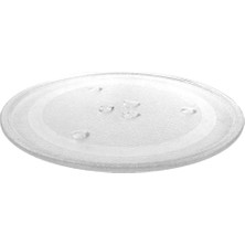 Mako Design Bir Çok Marka ile Uyumlu Mikrodalga Fırın Cam Tabak - 24,5 cm