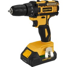 Chattel CHT-4421 Akülü Darbeli Matkap 21V 2 Ah