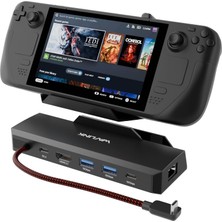 Wavlink Wavlınk UHP3426 Steam Deck Dock "4k 144Hz Ekranda Oyuna Geçin"