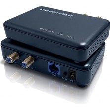 Kiwee Broadband Kb-G3-01 Koaksiyel Ethernet Adaptörü "yeni Kablo Çekmeden Ağınızı Genişletin"