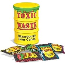 Toxıc Sarı Hazadously Ekşi Şeker 42 G (Sarı)