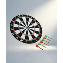 Aslanoğlu Store Dayanıklı Ahşap Dart Tahtası 12 Inç Eğlenceli Oyun Seti