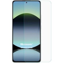 Xiaomi Redmi Note 14 Uyumlu Şeffaf Nano Glass Cam Ekran Koruyucu