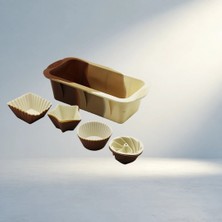 Aslanoğlu Store Mutfak Için 13 Parça Silikon Kek Kalıp Seti 11.5X25CM