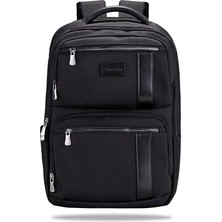 BP-BS100 Business Vıp B1 - Serisi 15.6 Inch Uyumlu Wtx Pro Su Geçirmez Kumaş Laptop Sırt Çantası, Siyah