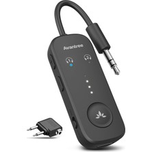 Avantree Relay Uçak Bluetooth Adaptörü "iki Kulaklıkla Aynı Sesi Dinleyin"