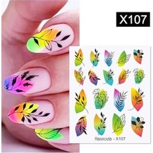 Nail Art Su Transfer Sticker X107 53013-7 3948