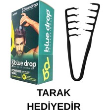 Morco Profesyonel Mucizevi Tarak & Blue Drop Pudra Wax Hacim Verici Etkiyle Mat Görünüm Sağlayan Saç Şekillendirici Henüz Değerlendir