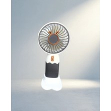 Aslanoğlu Store Taşınabilir Sessiz Mini Masa Fanı USB Şarjlı