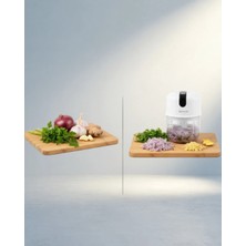 Aslanoğlu Store Kompakt USB Şarjlı Mini Rondo 250 ml Sarımsak Doğrayıcı
