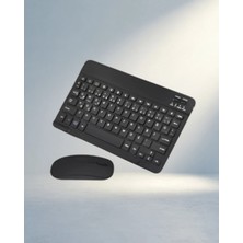 Aslanoğlu Store Bluetooth Uyumlu Kablosuz Klavye ve Mouse Seti 1 Adet