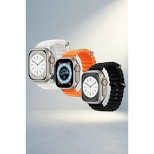 Aslanoğlu Store Şık Akıllı Saat 49MM Wireless Şarjlı Android ve Ios Uyumlu
