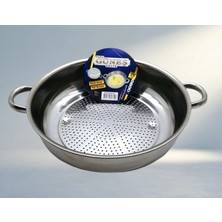 Aslanoğlu Store Pratik 26 cm Metal Süzgeç ile Kolay Süzme