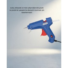 Aslanoğlu Store Pratik 40W Sıcak Silikon Tabancası 5 Silikon Çubuklu