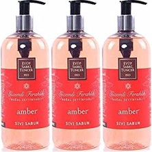 Amber Sıvı Sabun 500 ml x 3 Adet