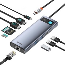 Nelix Baseus Usb-C Dock "şarjdan Vazgeçmeden Portlarınızı Çoğaltın"