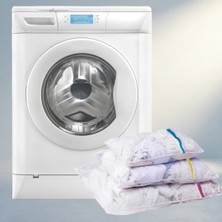 Aslanoğlu Store Renkli Fermuarlı Çamaşır Yıkama Filesi 3 Adet Farklı Boy