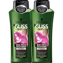 Bio-Tech Restore Güçlendirici Şampuan 360 Ml, 2 Adet