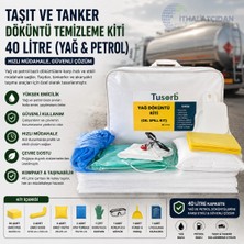 Akyelone Taşıt Ve Tanker Döküntü Temizleme Kiti 40 Litre (yağ Ve Petrol)