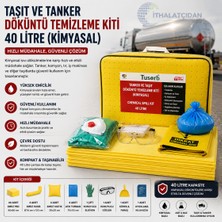 Akyelone Tanker Ve Taşıt Döküntü Temizleme Kiti 40 Lt (Kimyasal)