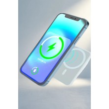 Aslanoğlu Store Manyetik Kablosuz Powerbank 5000 Mah Magsafe Uyumlu