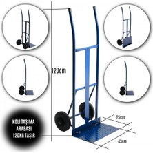 Akyelone Koli Taşıma Arabası Katlanır Tablalı 120kg Taşıma Kapasiteli El Arabası