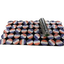 Akyelone Elektrik İzole Bant 50'li Bant Elektrikçi Bantı 19mmx10yrd 5 Paket