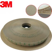 Akyelone SJ4570 Şeffaf Cırt Dual Lock Yapışkanlı Cırt 1000 Kez Açılıp Kapanabilir 25mm x 45.7mt