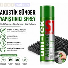 Akyelone Solidpan Akustik Sünger Yapıştırıcı Sünger