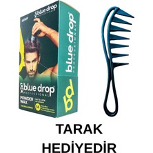 Morco Profesyonel Şekil Tarak & Blue Drop Pudra Wax Hacim Verici Etkiyle Mat Görünüm Sağlayan Saç Şekillendirici