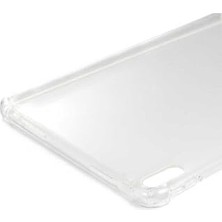 Matepad Pro 10.8 Uyumlu Renksiz Nitro Anti Shock Silikon Tablet Kapağı