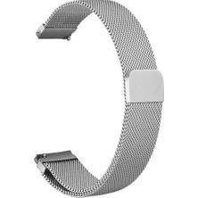 Saat, 18 Mm-20 Mm-22 mm Uyumlu Mıknatıslı Hasır Saat Kordonu Kayışı Mıkhsr