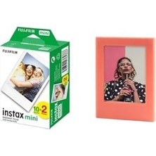 20'li Mini Film ve Mıknatıslı Fotoğraf Çerçevesi, 20 Poz, Instax Mini 8-9-10-11 Link Liplay Evo Uyumlu