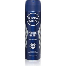 Erkek Sprey Deodorant Protect&care 48 Saat Anti-Perspirant Koruma 150 ml