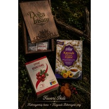 Çınar Sağlık Ürünleri Kekreyemiş Tozu + Kayısılı Biberiyeli Çay Seti 2'li Favori Set