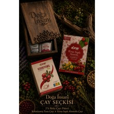 Çınar Sağlık Ürünleri Çınar Kekreyemiş Tozu + Kiraz Saplı Altınotlu Bitki Çayı 2'li Paket
