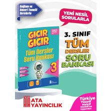 Ata Yayıncılık 3. Sınıf Gıcır Gıcır Tüm Dersler Soru Bankası