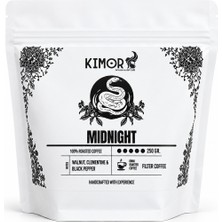 Kimor Midnight Filtre Kahve 250 G Koyu Kavrum Kağıt Filtre